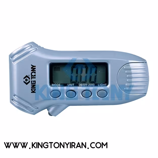 دستگاه درجه باد و آج سنج ديجيتال 100 بار کينگ توني