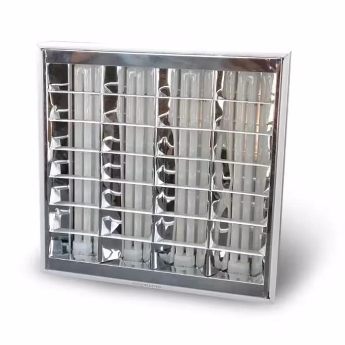 چراغ شبکه 16 * 4 روکار شاهچراغ