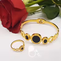 ست دستبند و انگشتر بولگاری