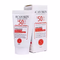 کرم ضد آفتاب پوست چرب و مستعد آکنه فاقد رنگ اسکن اسکین 40 میلی لیتر Scan skin sunscreen cream for oil skin 40 ml