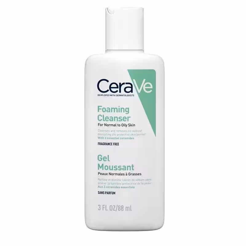 فوم ژل مرطوب کننده CeraVe برای پوست های معمولی تا خیلی چرب 88 میلی لیتر