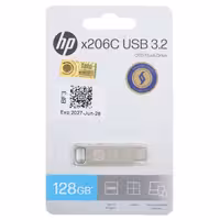 فلش مموری اچ‌پی مدل X206C USB3.2 Type-C ظرفیت 128 گیگابایت