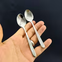 قاشق چای استیل نگیر گیلدا طرح دونا براق GILDA بسته 12 عددی
