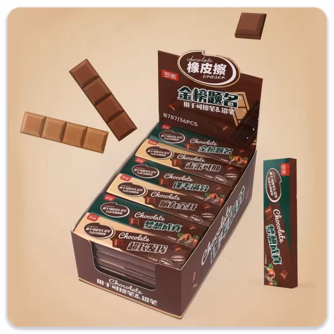 پاک کن  شکلاتی قهوه و فندق