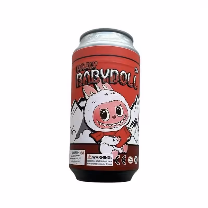 اسباب بازی شانسی مدل لبوبو قوطی