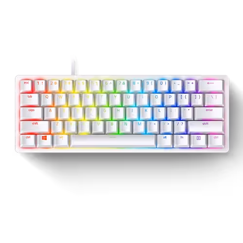 مشخصات قیمت و خرید کيبورد گیمینگ ريزر Razer Huntsman Mini سوییچ قرمز