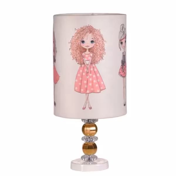 آباژور رومیزی کودک مدل دختر