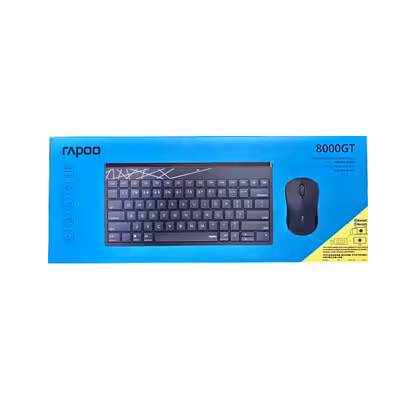 مینی کیبورد رپو مدل 8000GT به همراه ماوس بیسیم