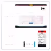 برچسب پوششی ماهوت مدل Blanco-Pink-Marble مناسب برای تبلت اپل iPad 9.7 (GEN 5) 2017 A1823