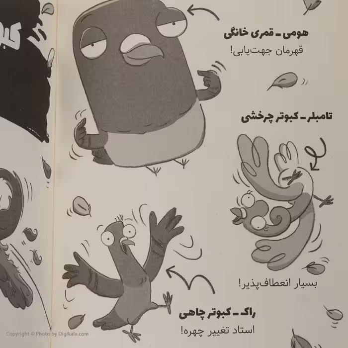 کتاب کبوترهای واقعی با مجرمان می جنگند اثر اندرو مک دانلد نشر میلکان 
