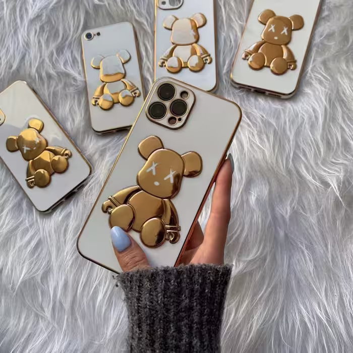 کاور مدل مای کیس خرسی مناسب برای گوشی موبایل اپل iphone 13 pro max