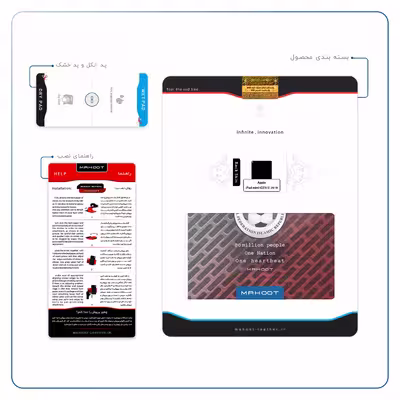 برچسب پوششی ماهوت مدل Iran-National-Football-Team مناسب برای تبلت اپل iPad mini (GEN 5) 2019 A2125