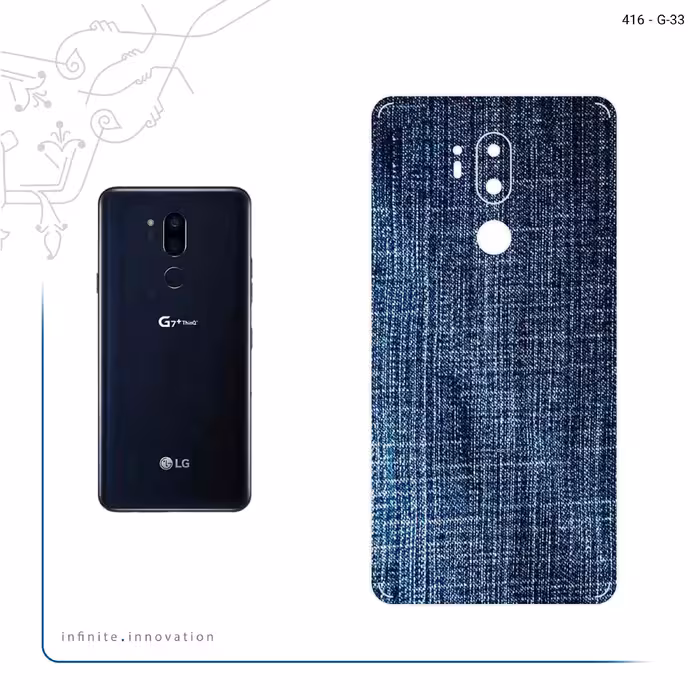 برچسب پوششی ماهوت مدل Fabric Texture 3 مناسب برای گوشی موبایل ال جی G7 PLUS THINQ