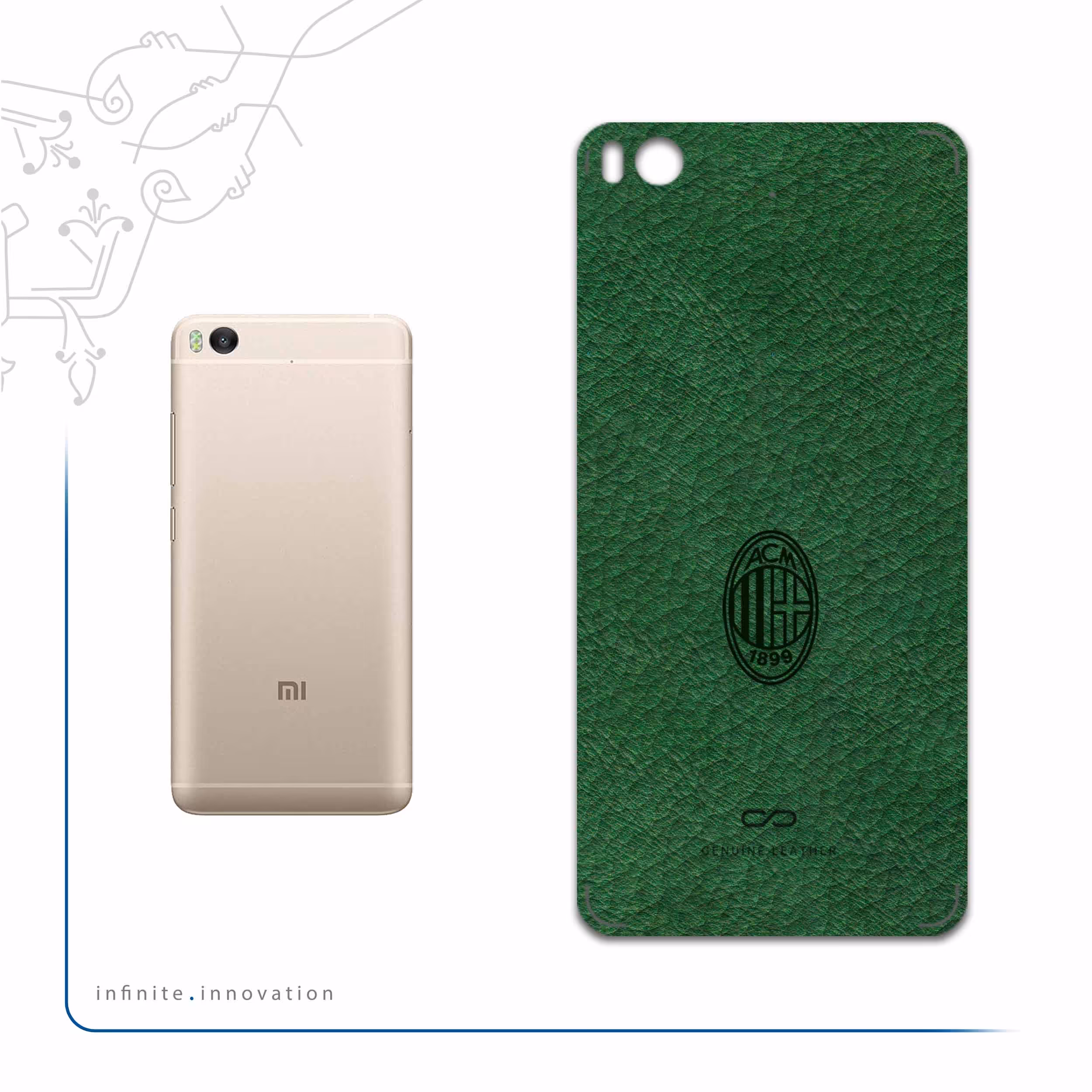 برچسب پوششی ماهوت مدل GL-ACMLN مناسب برای گوشی موبایل شیائومی Mi 5s