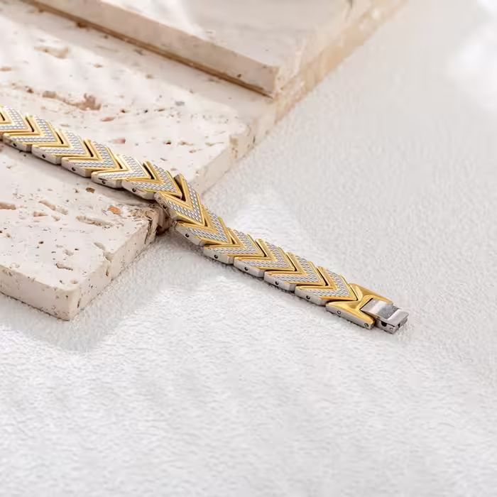 دستبند مغناطیسی مدل Texture کد 207