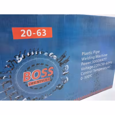 دستگاه اتو لوله پلیمری باس مدل 3000W مجموعه 15 عددی