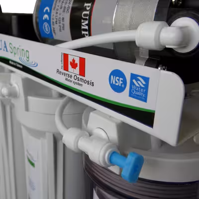 دستگاه تصفیه کننده آب آکوآ اسپرینگ مدل RO-NF7000 به همراه فیلتر تصفیه آب بسته 3 عددی