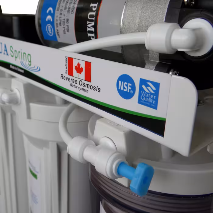 دستگاه تصفیه کننده آب آکوآ اسپرینگ مدل RO-NF7000 به همراه فیلتر تصفیه آب بسته 3 عددی
