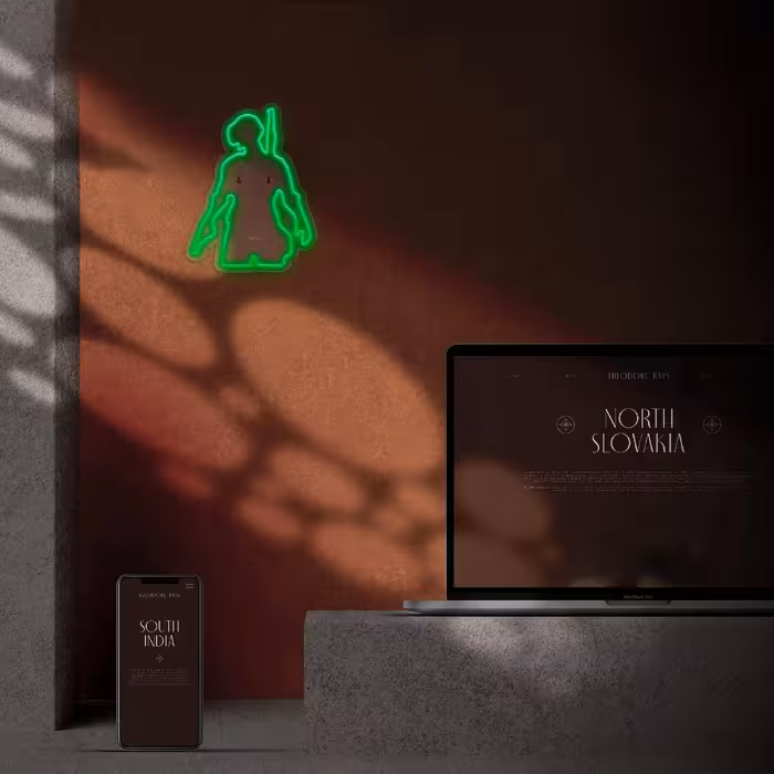 چراغ دیواری نئون دیزاین طرح Pubg_GR