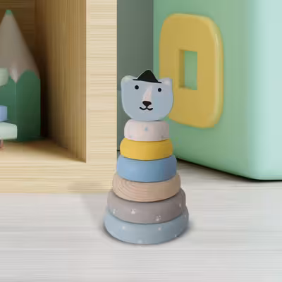 بازی فکری برج هیجان طرح خرس قطبی مدل Mkids56-E