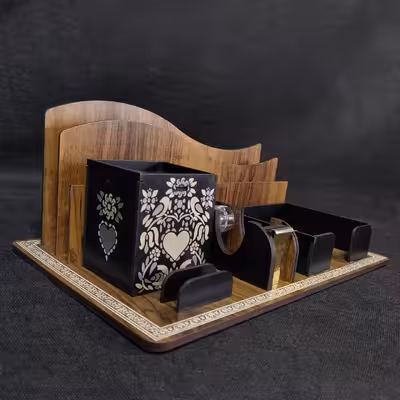 استند لوازم اداری رومیزی مهیاس مدل کلاسیک b2