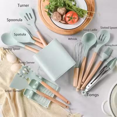 سرویس کفگیر و ملاقه 13 پارچه کیچن ست مدل UNT46