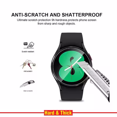 محافظ صفحه نمایش نانو هارد اند تیک مدل NHT مناسب برای ساعت هوشمند سامسونگ Galaxy Watch Active 40mm بسته دو عددی
