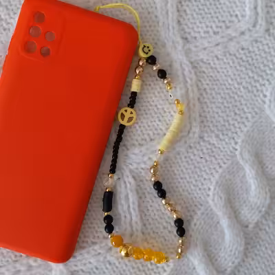 آویز موبایل مدل کریستال زنبور AM1002