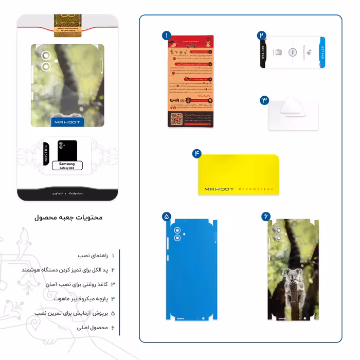 برچسب پوششی ماهوت مدل Koala bear-FullSkin مناسب برای گوشی موبایل سامسونگ Galaxy A04