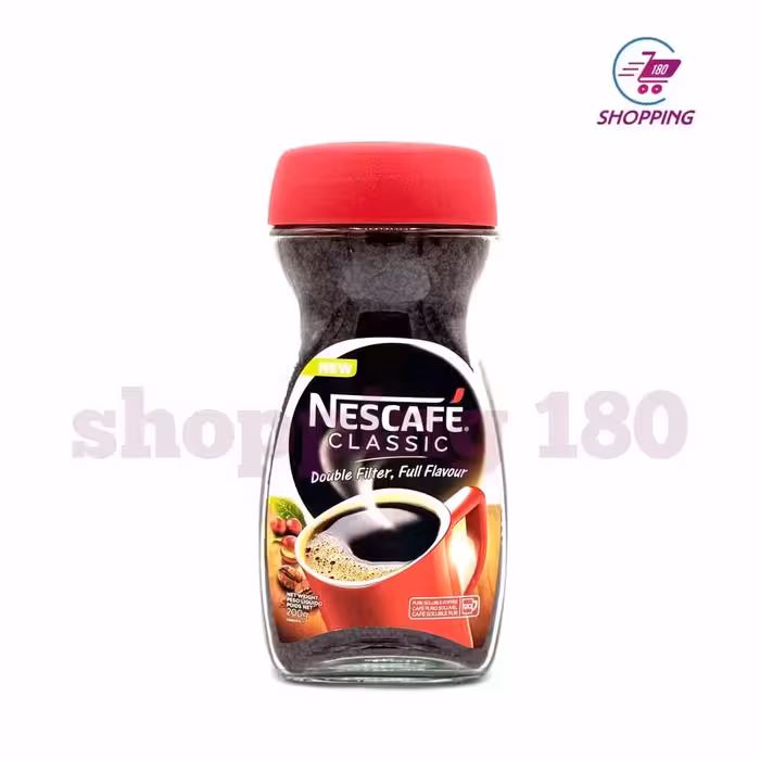 قهوه فوری نسکافه 200 گرم CLASSIC کلاسیک کارتنی 12 عددی قیمت عمده