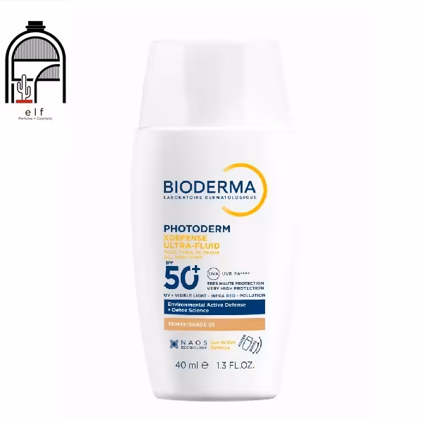 ☀️ ضدآفتاب بیودرما فوتودرم ایکس دیفنس الترافلوید – Bioderma Photoderm XDefense Ultra-Fluid SPF