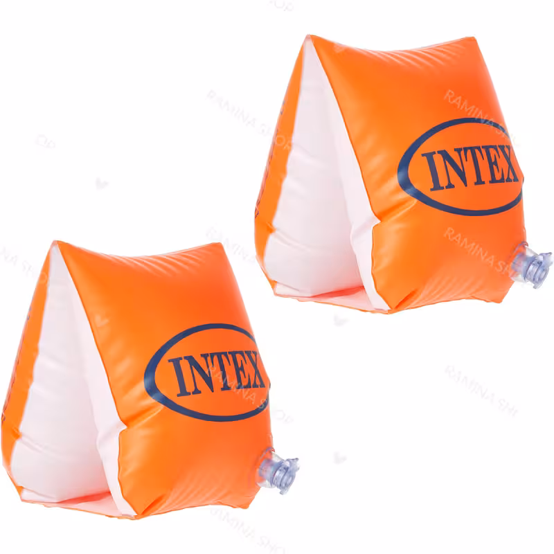 بازوبند بادی شنای کودک کد 58641 بسته دو عددی اینتکس Intex