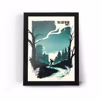 تابلو قاب آخرین بازمانده از ما The Last of Us 21