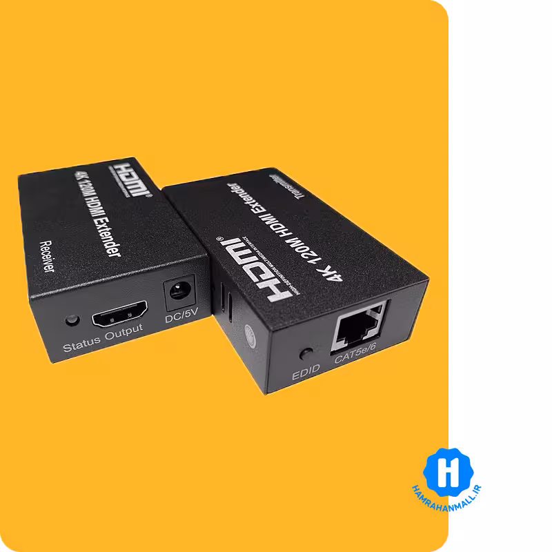 اکستندر HDMI 4K وی نت تا 120 متر