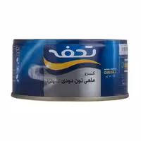کنسرو ماهی تون دودی در روغن تحفه 180 گرمی