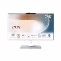 کامپیوتر همه کاره 23.8 اینچی ام اس آی مدل AM242P 13M با پردازنده Core i3 1315U، حافظه SSD 500 گیگابایت و رم 8 گیگابایت DDR5