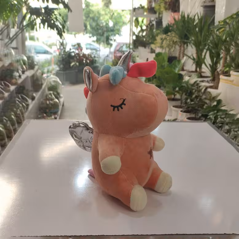 عروسک یونیکورن نشسته در کرمان