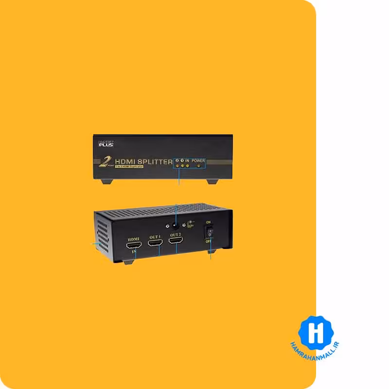 اسپلیتر کی نت پلاس مدل KP-SPHD1402