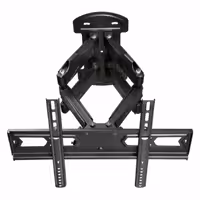 پایه دیواری دوبازو متحرک از سایز43 تا 65 اینچ (پس کرایه)و هزینه ارسال بهدعهده مشتری میباشد