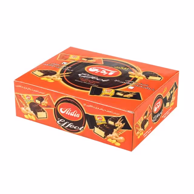 شکلات زنجبیلی با روکش کاکائویی افکت آیدین 1000 گرمی