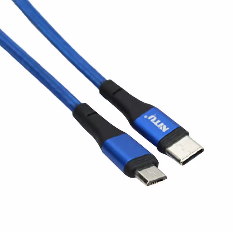 کابل پاور بانکی تایپ سی به میکرو نیتو مدل NITU NC36 Type-C to Micro