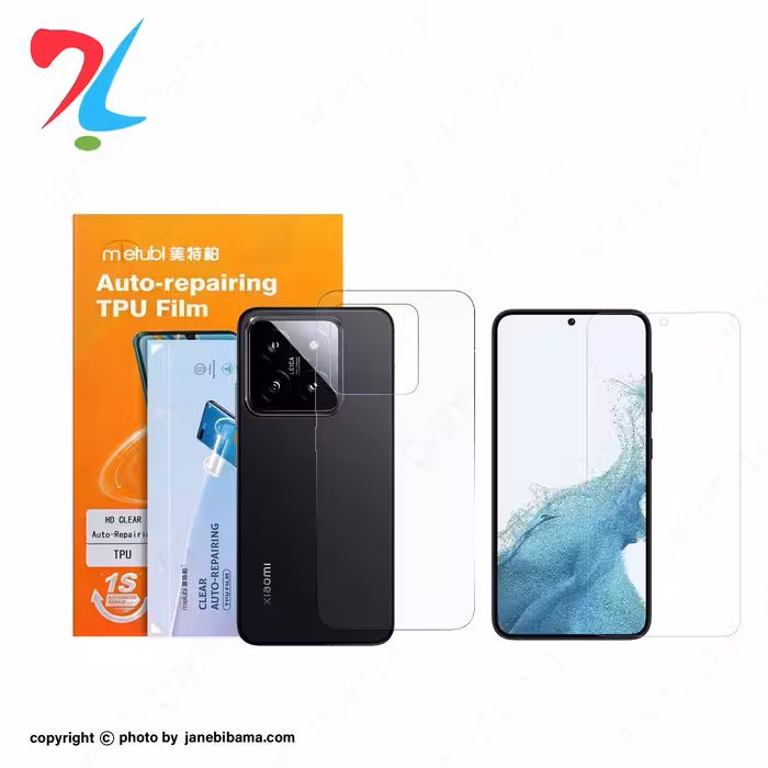 گلس شیائومی xiaomi 14 مدل نانو هیدروژل شفاف برند میتوبل-جلو