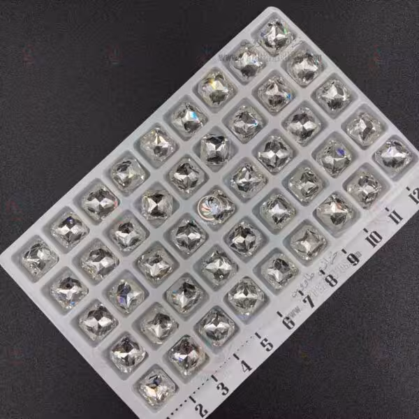 سنگ مربع  ( سایز 10 )  لب گرد ورق 45تایی