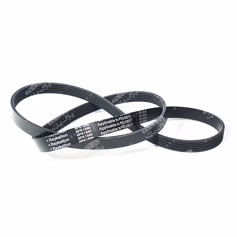 تسمه دینام رایکالتون ایساکو 6pk1568 پژو 206 207 رانا