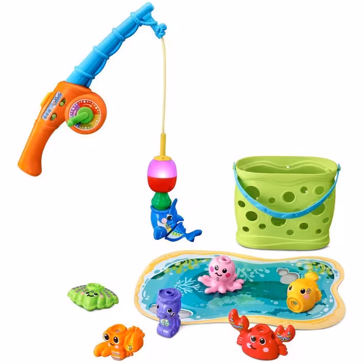 ماهيگيری آموزشی وی تک Wiggle &Jiggle Fishing Faun Vtech 5305