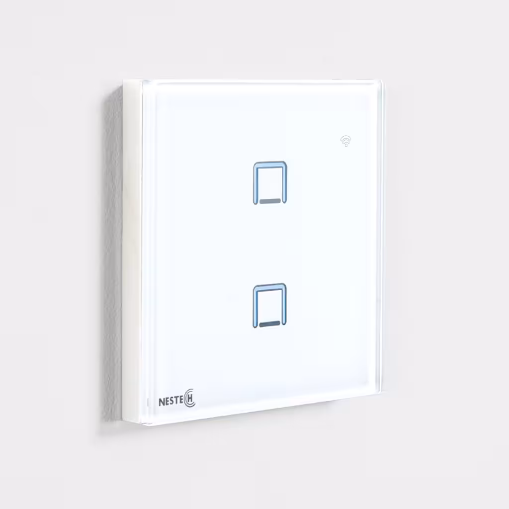 کلید لمسی هوشمند Zigbee دو پل نستک سری NE5