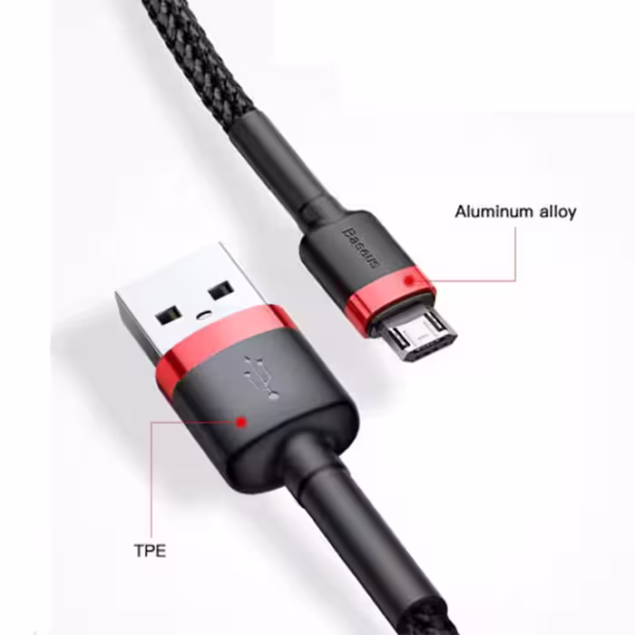 کابل USB به Micro USB بیسوس مدل CAMKLF-C91 طول 2 متر