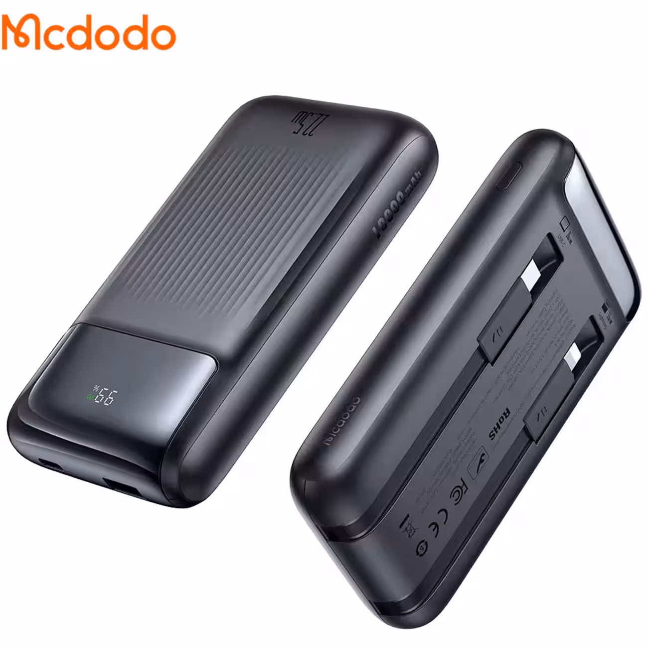 پاوربانک فست شارژ یو اس بی، تایپ سی و لایتنینگ 22.5 وات 10000 هزار مک دودو Mcdodo MC-024 22.5W PD 20W Mobile Power Bank 4-Port