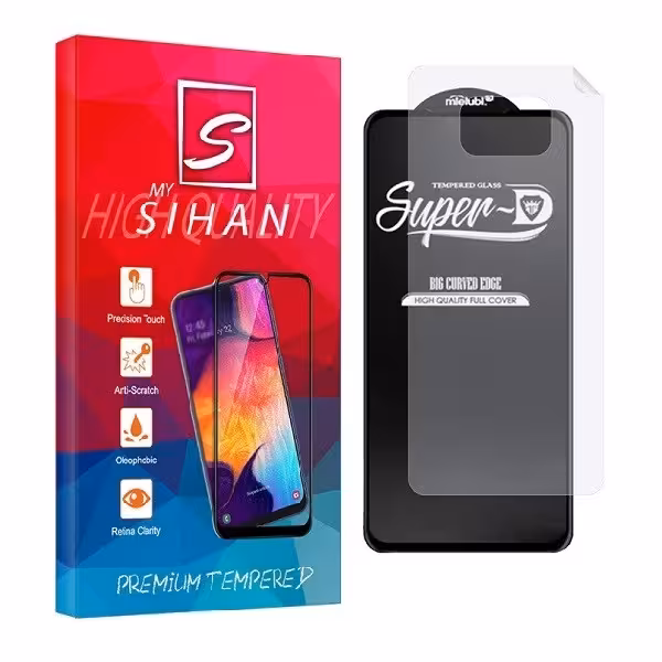 محافظ صفحه نمایش مای سیحان مدل 2SN-Glass مناسب برای گوشی موبایل شیائومی Poco X3 NFC به همراه محافظ پشت گوشی