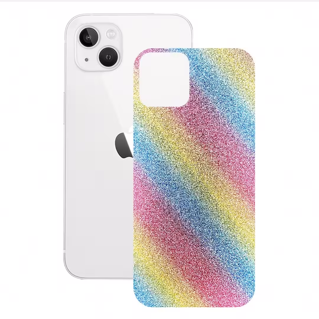 برچسب پوششی راک اسپیس طرح Bling Bling مناسب برای گوشی موبایل آیفون مدل iPhone 13 mini

